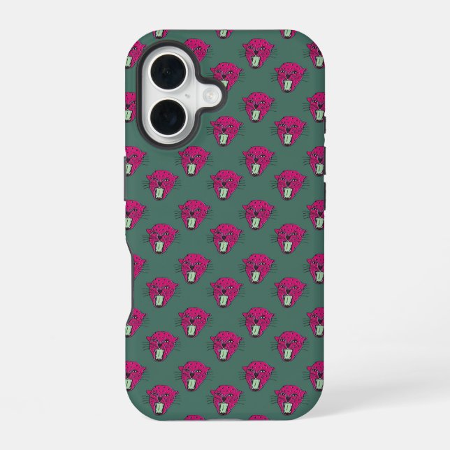 wild pop iPhone 16 case (Back)