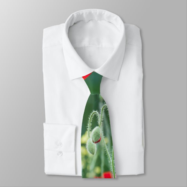 Wild poppies tie (Tied)
