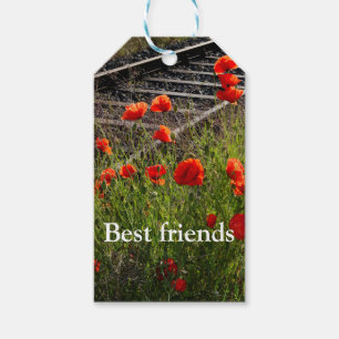 Wild poppy          gift tags
