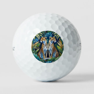 Wild Power Panther Golf Head Cover Golf Balls