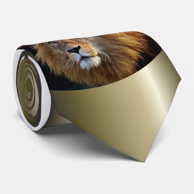 Wild Predator Lion with Mane Tie (Rolled)