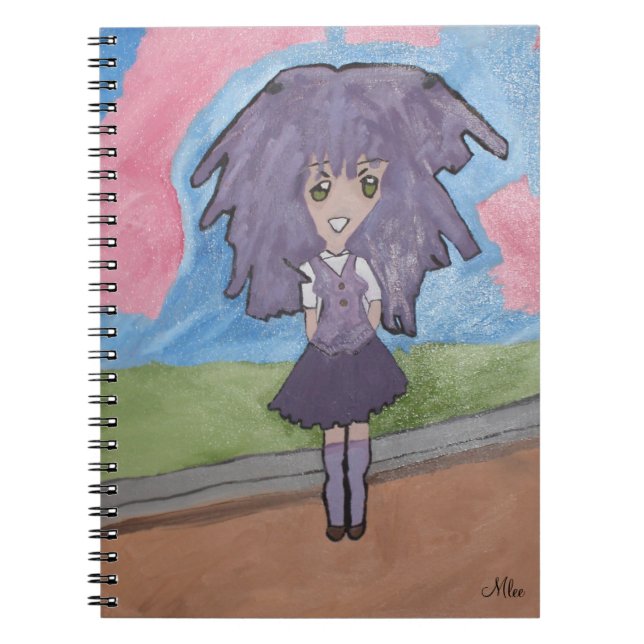 "Wild Purple" Notebook (Front)