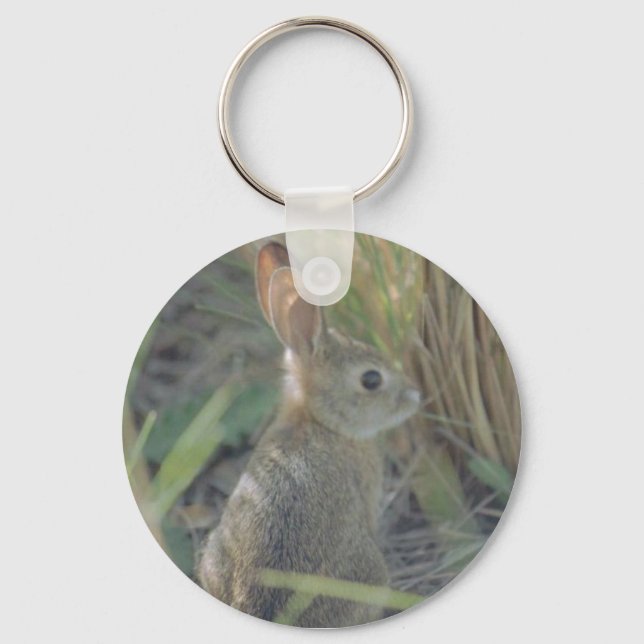 Wild Rabbit Keychain (Front)