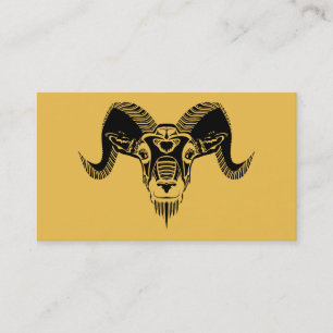 wild ram business card