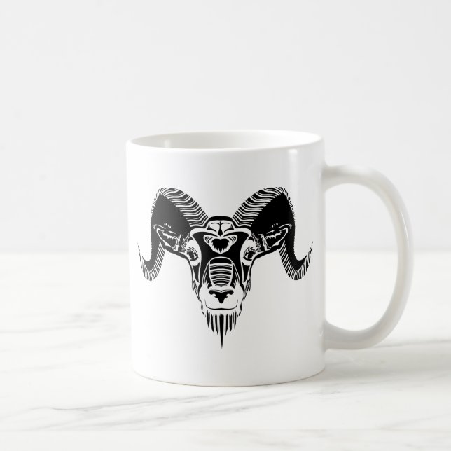 wild ram coffee mug (Right)