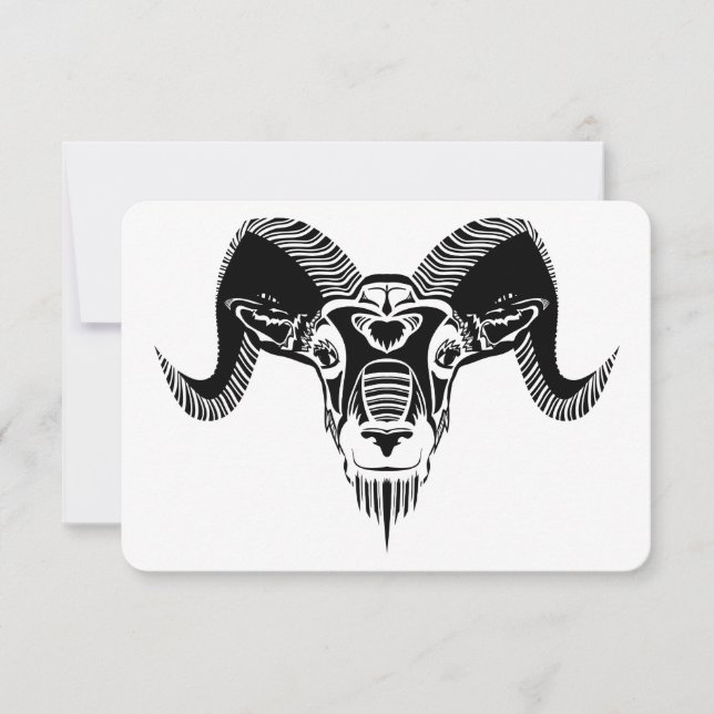 wild ram invitation (Front)