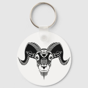 wild ram keychain