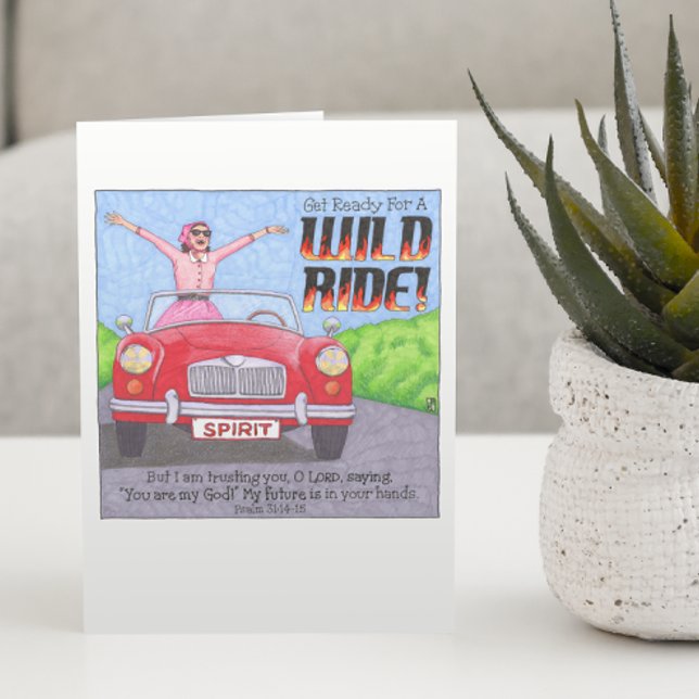 Wild Ride Encouragement Card (Creator Uploaded)