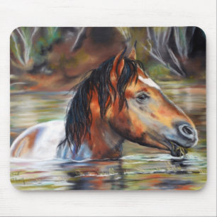 Wild River Horse Mouse Pad