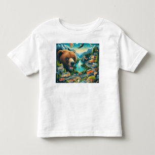 "Wild Roads Adventure" Toddler T-shirt