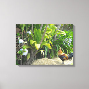 Wild Rooster Canvas Print