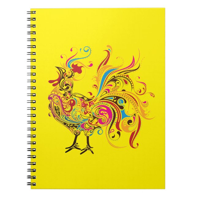 Wild Rooster Notebook (Front)