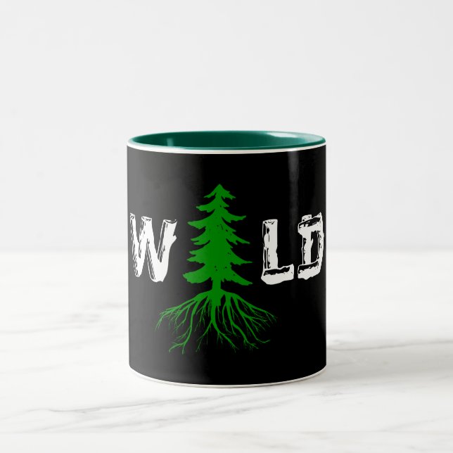 Wild Roots Outdoors Two-Tone Coffee Mug (Center)