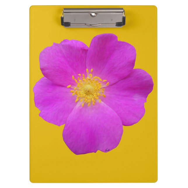 Wild Rose 2 Clipboard (Front)