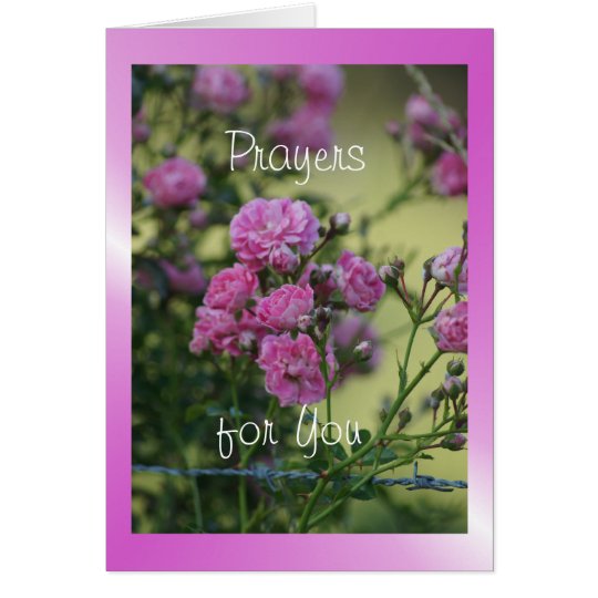 Wild Rose 7944 flvw - customize any occasion Card