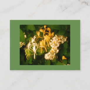 Wild Rose and Honeysuckle Business Card