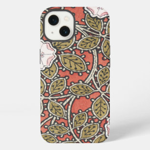 Wild Rose Art Illustration Flower Pattern iPhone 13 Case
