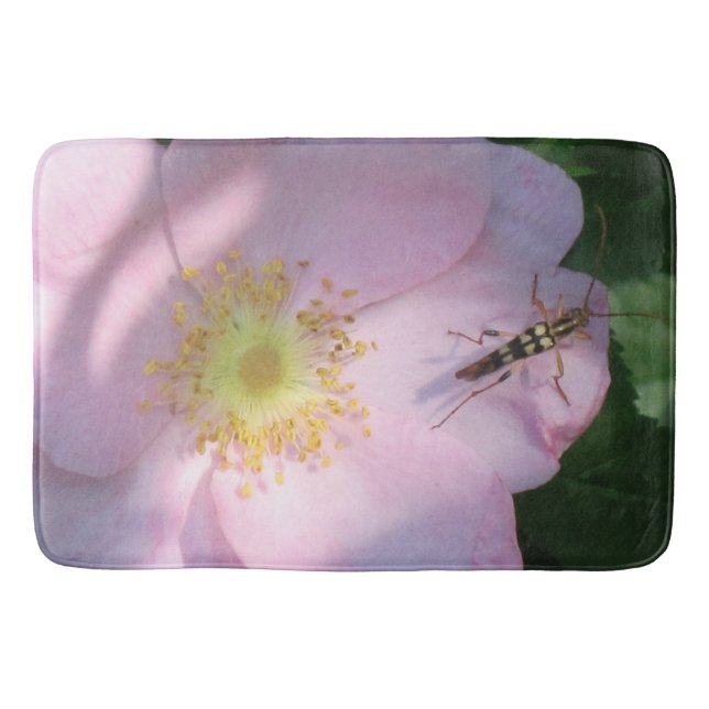 Wild Rose Bath Mat (Front)
