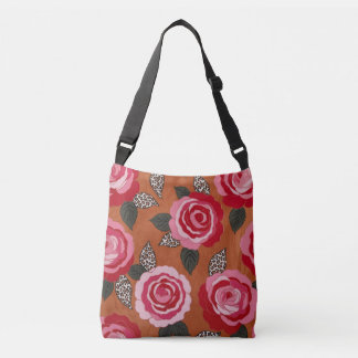 Wild Rose Crossbody Tote