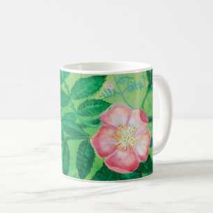 Wild rose flowers  coffee mug