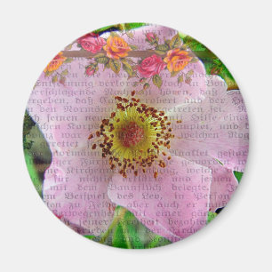 Wild Rose Magnet