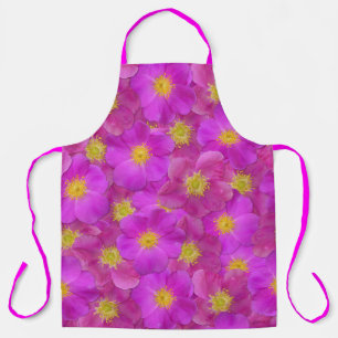 Wild Rose Seamless Pattern Apron