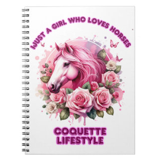 "Wild Rose Spirit"Coquette  Notebook
