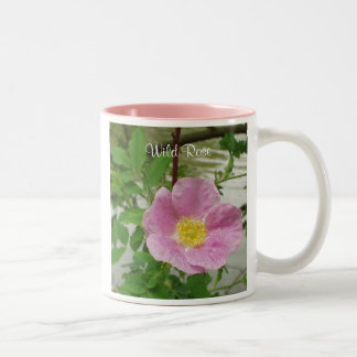 Wild Rose Two-Tone Coffee Mug