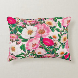 Wild Roses Accent Pillow
