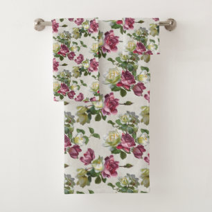 Wild Roses  Bath Towel Set