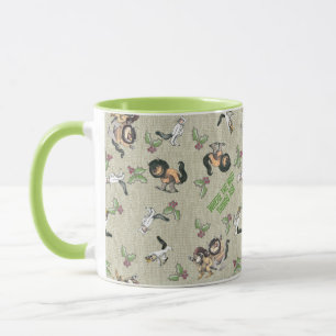 Wild Rumpus Holiday Pattern Mug
