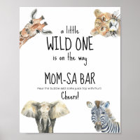 Wild safari animals - mom-osa bar