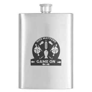 Wild Salmon Fishing Hip Flask