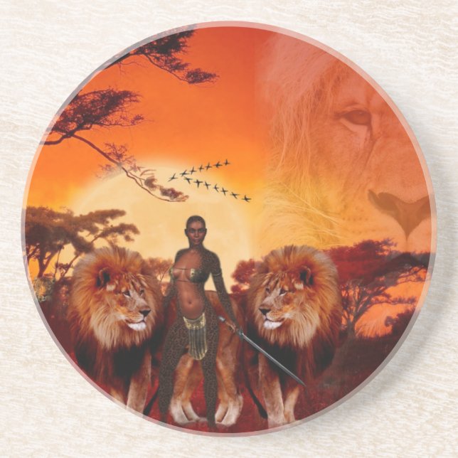 Wild Savanna Coaster (Front)