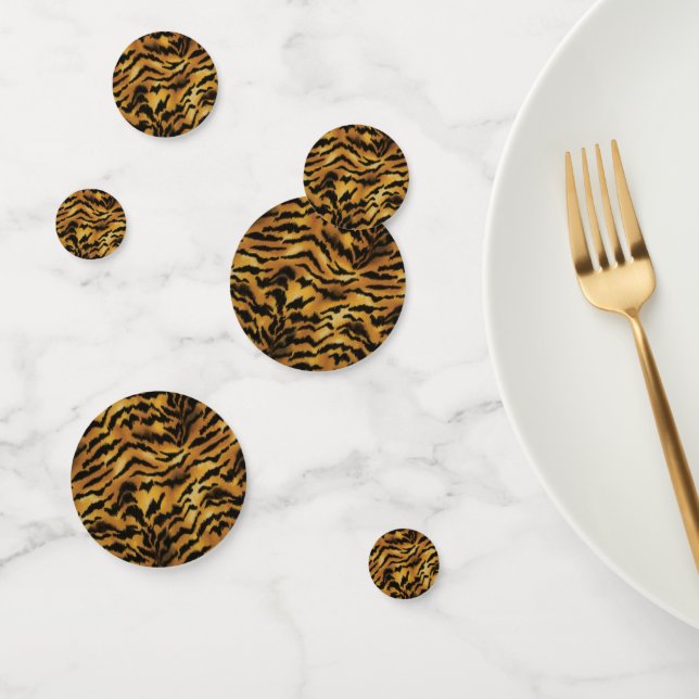Wild Side Tiger Print Confetti (Group)