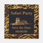 Wild Side Tiger Print Save-the-Date