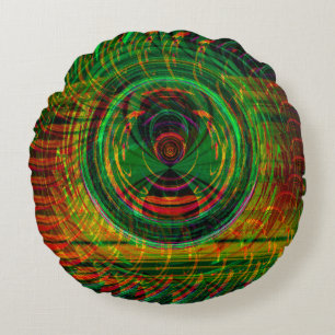 Wild Spider...... Round Pillow