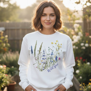 Wild Spirit Floral – Aesthetic Gift for Her Sweatshirt