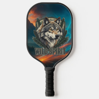 Wild Spirit Pickleball Paddle – Free Spirit Art