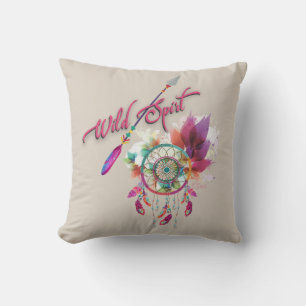 Wild Spirit Throw Pillow