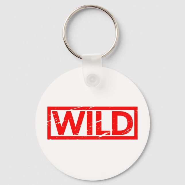 Wild Stamp Keychain (Front)