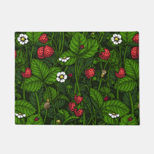 Wild strawberries doormat