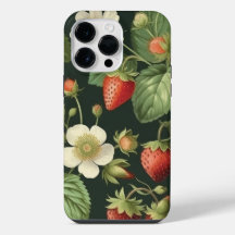 Wild strawberries Summer Vibe Watercolor