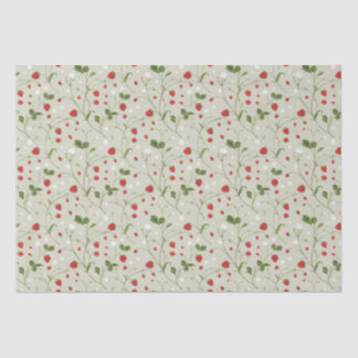 Wild Strawberries (Warm Grey) – Tissue Paper