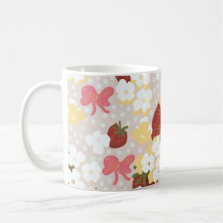 Wild Strawberry Flower Mug