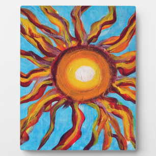 Wild Sun Plaque