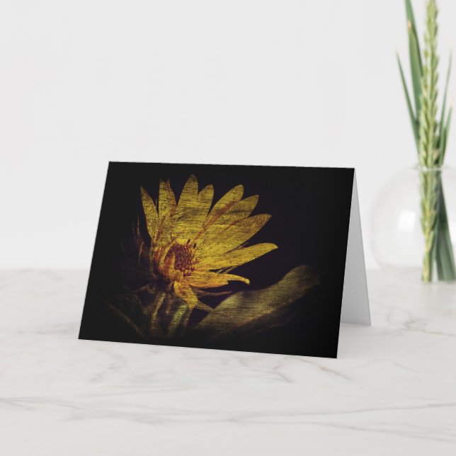 Wild Sunflower, Mothers Day Card (Front)