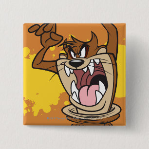 Wild TAZ™ 2 Inch Square Button