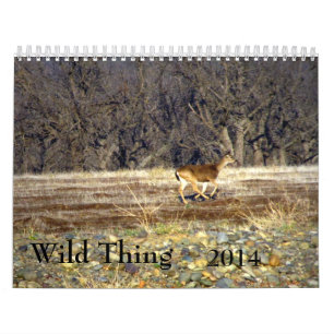 Wild Thing 2014 Calendar