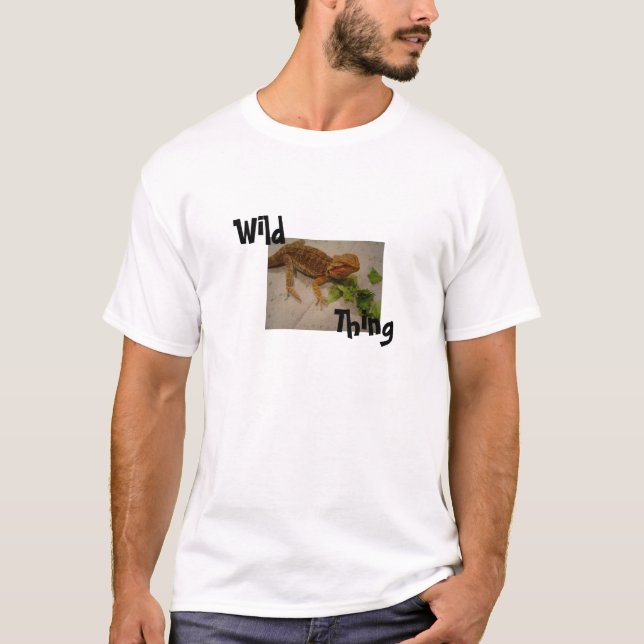 Wild Thing - Animal humour T-Shirt (Front)